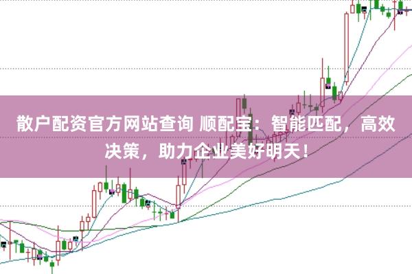 散户配资官方网站查询 顺配宝:智能匹配,高效决策,助力企业美好明天!