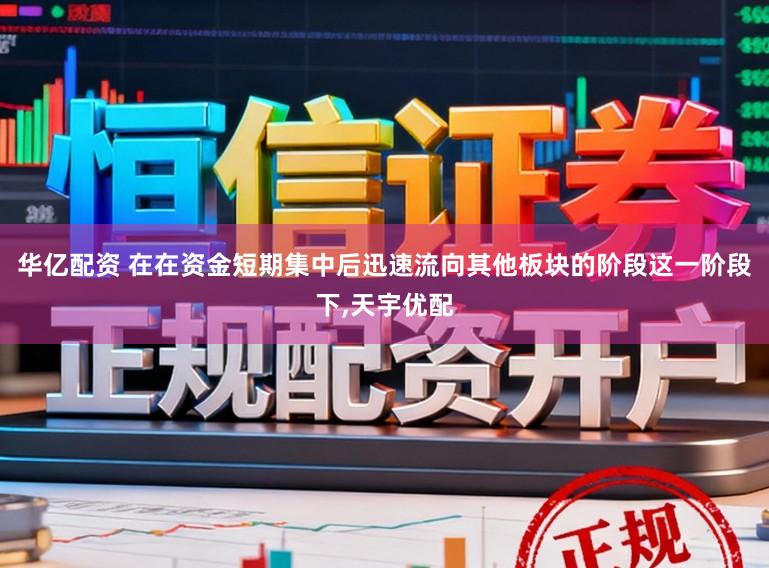 华亿配资 在在资金短期集中后迅速流向其他板块的阶段这一阶段下，天宇优配