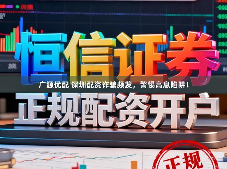 广源优配 深圳配资诈骗频发,警惕高息陷阱!