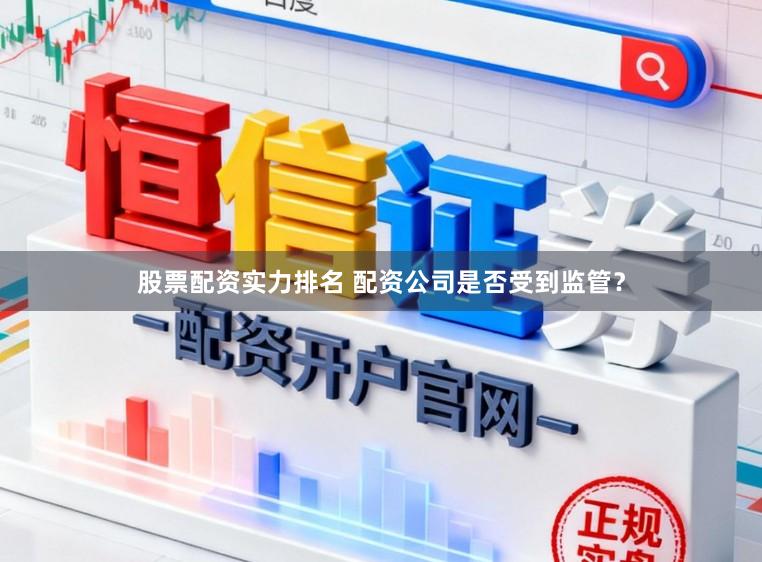 股票配资实力排名 配资公司是否受到监管？